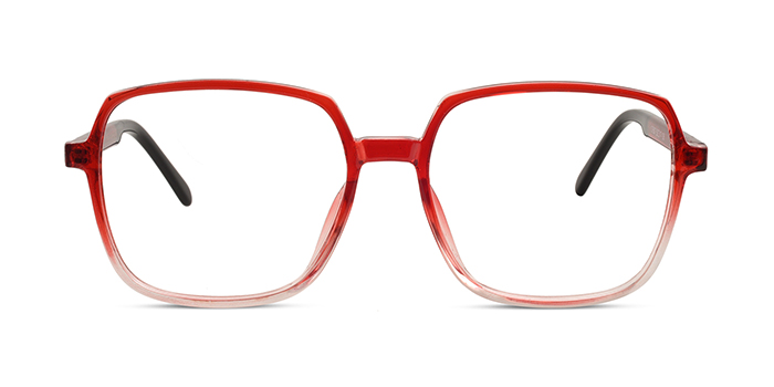  Multicolor Full Frame Square Eyeglasses for Men and Women