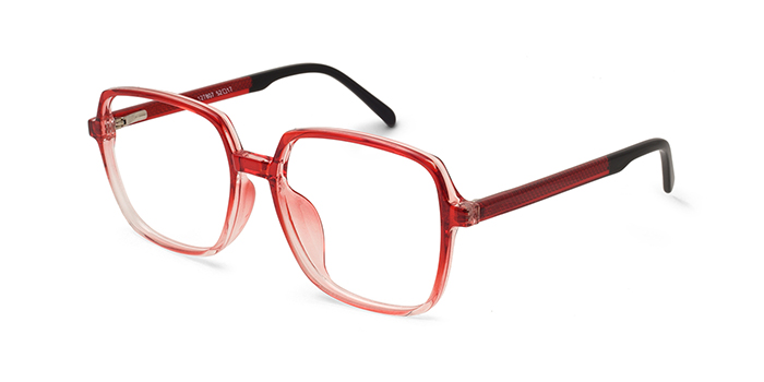  Multicolor Full Frame Square Eyeglasses for Men and Women
