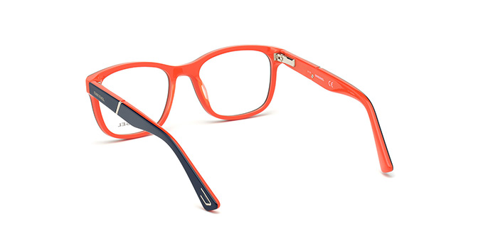 Diesel Blue Full Frame Rectangle Eyeglasses for Men and Women