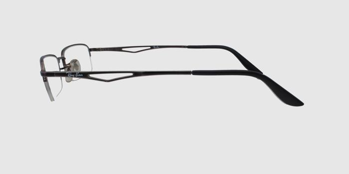  Gun Half rim Rectangle Eyeglasses for Men and Women