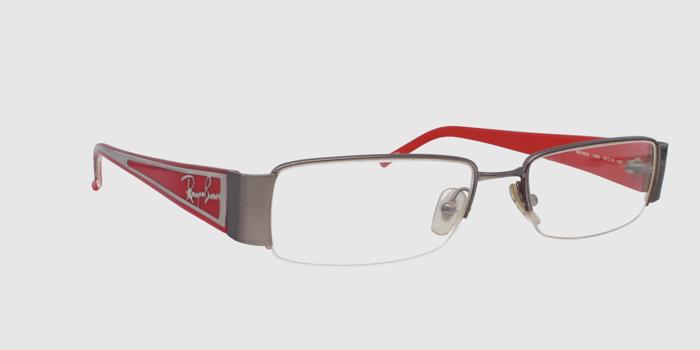  Gun Half rim Rectangle Eyeglasses for Women