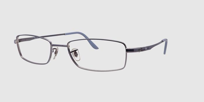  Gun Full frame Rectangle Eyeglasses for Men and Women