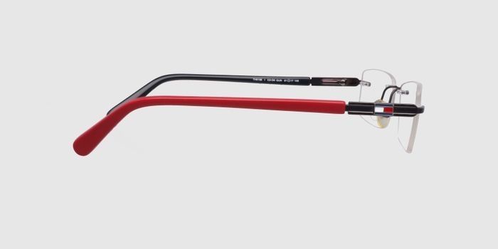  Gun Rimless Rectangle Eyeglasses for Women