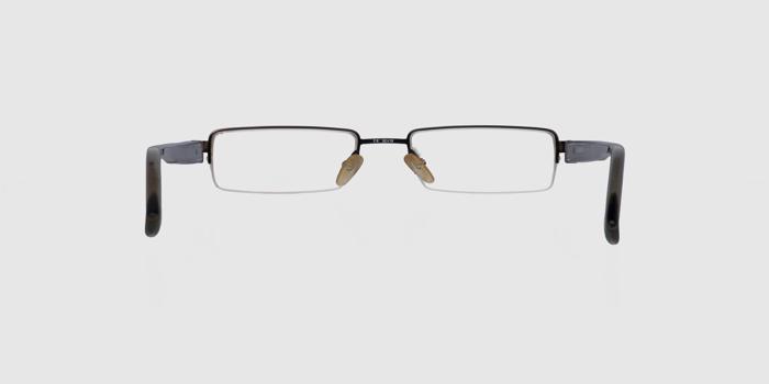  Gun Half rim Rectangle Eyeglasses for Women