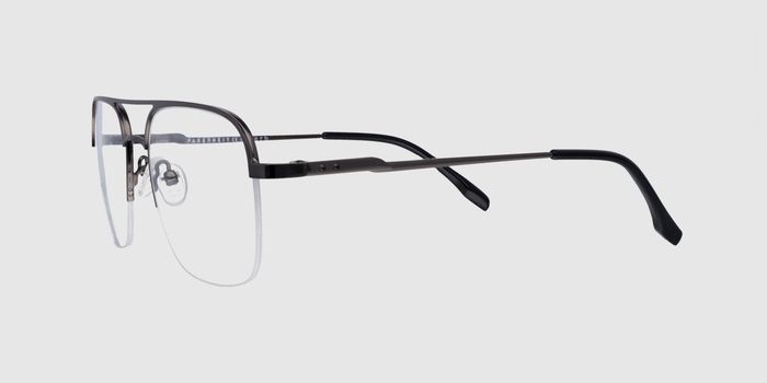 Half rim wayfarer eyeglasses on sale