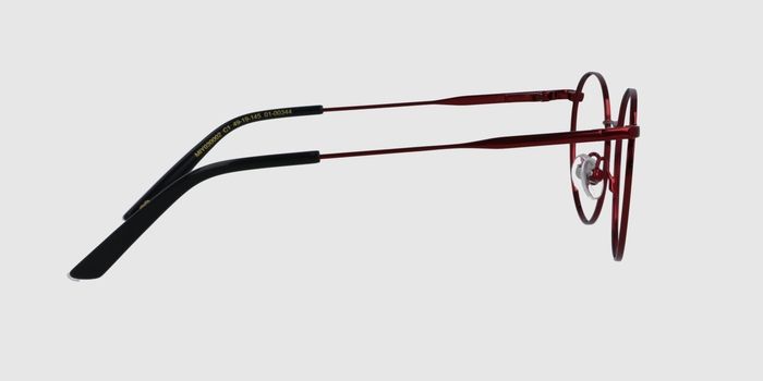  Burgundy Full rim Round Eyeglasses for Women
