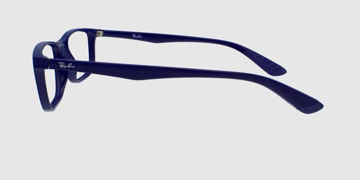  Royal blue Full rim Square Eyeglasses for Men and Women