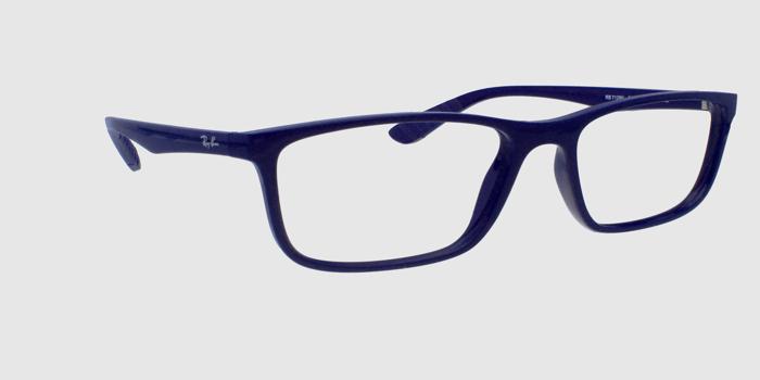  Royal blue Full rim Square Eyeglasses for Men and Women