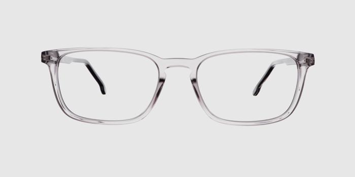  Grey transparent Full rim Wayfarer Eyeglasses for Men and Women