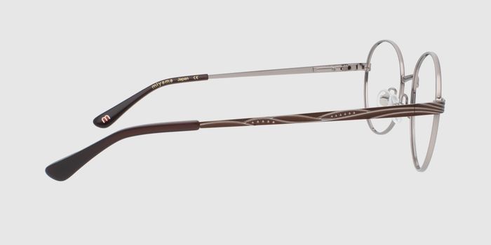  Gun Full rim Round Eyeglasses for Women