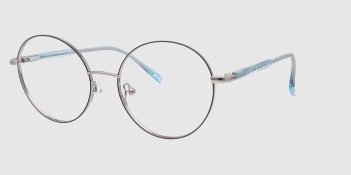  Gun Full frame Round Eyeglasses for Men and Women