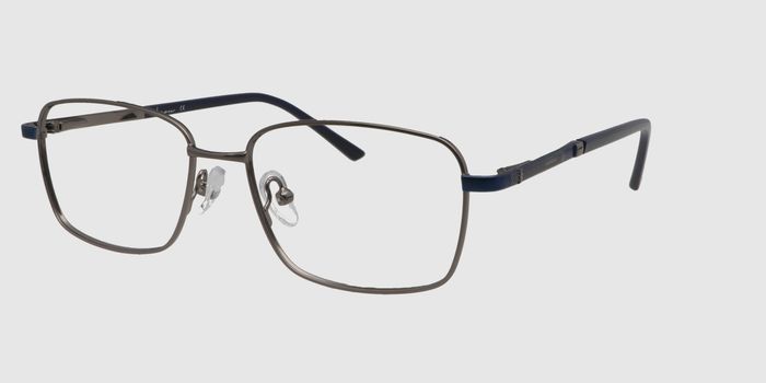  Gun Full frame Rectangle Eyeglasses for Men