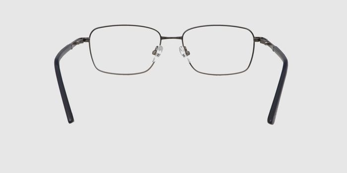  Gun Full frame Rectangle Eyeglasses for Men