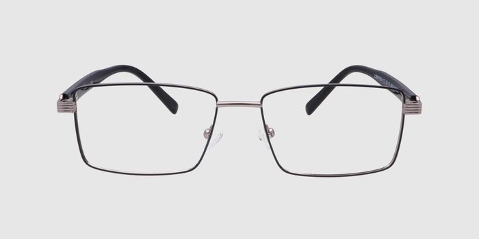  Gun Full frame Rectangle Eyeglasses for Men and Women