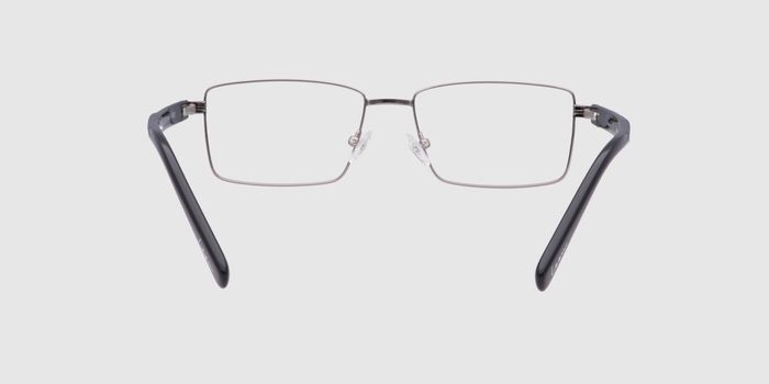 Gun Full frame Rectangle Eyeglasses for Men and Women