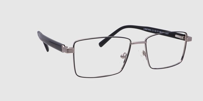  Gun Full frame Rectangle Eyeglasses for Men and Women