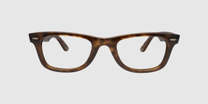  Dark brown Full frame Wayfarer Eyeglasses for Men