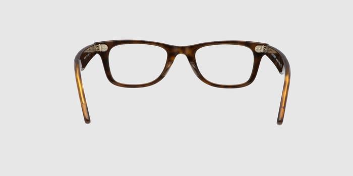  Dark brown Full frame Wayfarer Eyeglasses for Men