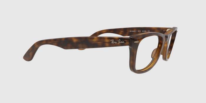  Dark brown Full frame Wayfarer Eyeglasses for Men