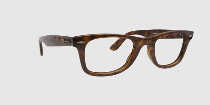 Dark brown Full frame Wayfarer Eyeglasses for Men