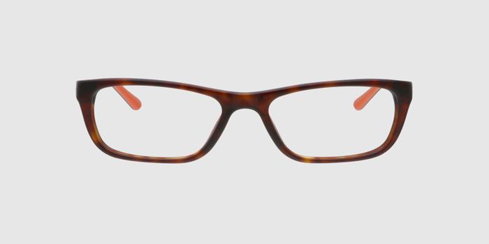  Dark brown Full frame Rectangle Eyeglasses for Men and Women