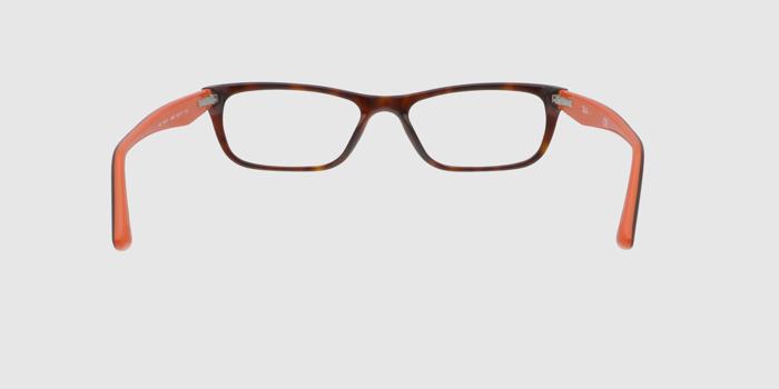  Dark brown Full frame Rectangle Eyeglasses for Men and Women