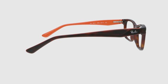  Dark brown Full frame Rectangle Eyeglasses for Men and Women
