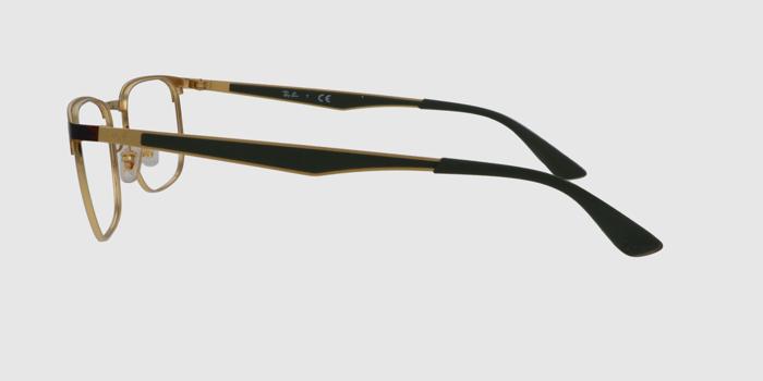  Dark brown Full frame Rectangle Eyeglasses for Men and Women