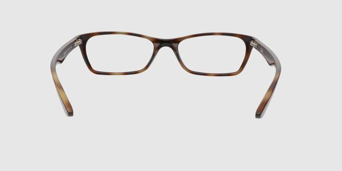  Dark brown Full frame Rectangle Eyeglasses for Men and Women