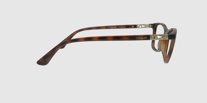  Dark brown Full frame Rectangle Eyeglasses for Men and Women