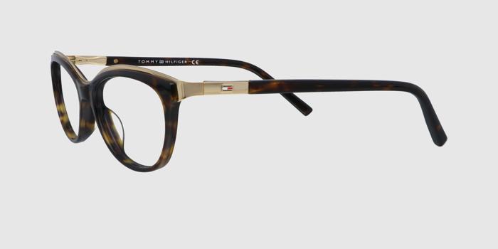  Dark brown Full frame Cat eye Eyeglasses for Women