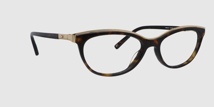  Dark brown Full frame Cat eye Eyeglasses for Women