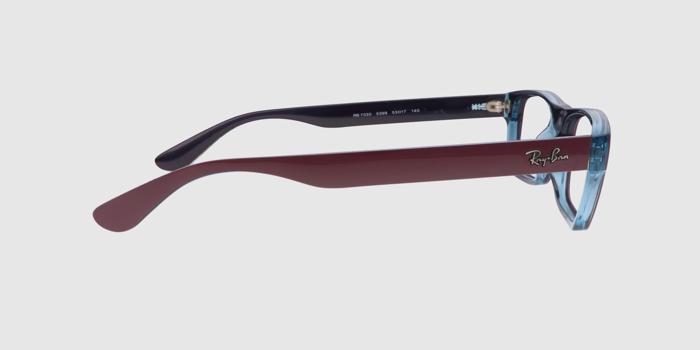  Burgundy Full frame Rectangle Eyeglasses for Men and Women