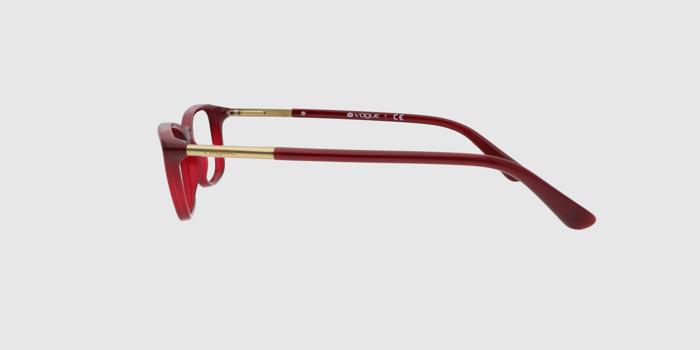  Burgundy Full frame Rectangle Eyeglasses for Women