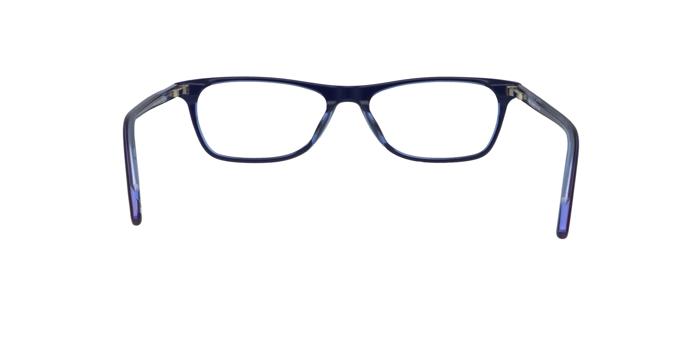  Navy blue Full frame Rectangle Eyeglasses for Men