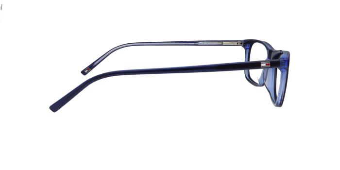  Navy blue Full frame Rectangle Eyeglasses for Men