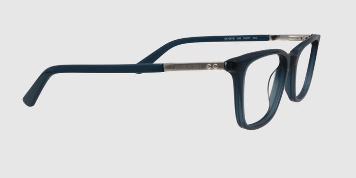  Navy blue Full frame Wayfarer Eyeglasses for Women