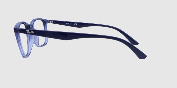  Blue transparent Full frame Wayfarer Eyeglasses for Men and Women