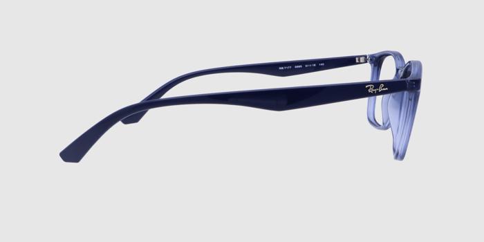  Blue transparent Full frame Wayfarer Eyeglasses for Men and Women