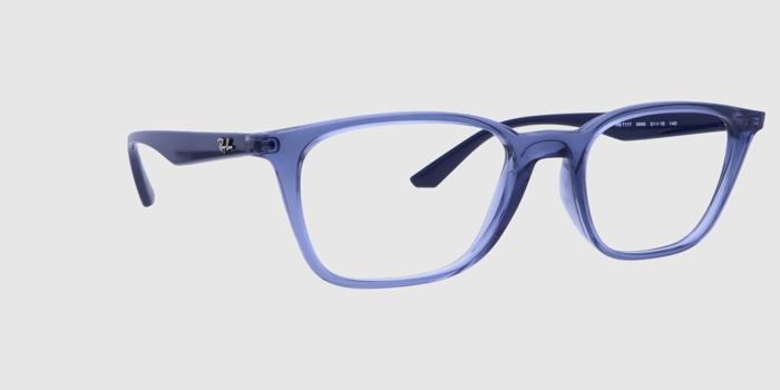  Blue transparent Full frame Wayfarer Eyeglasses for Men and Women