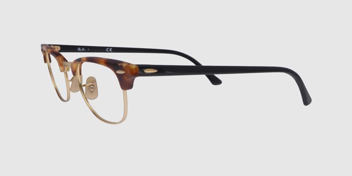  Leopard print Full frame Browline Eyeglasses for Men and Women