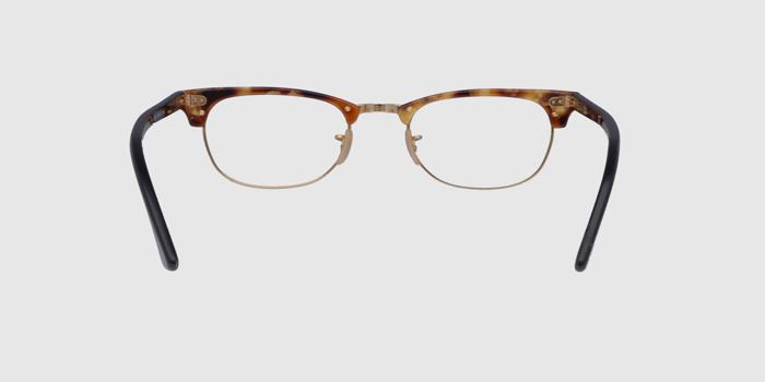  Leopard print Full frame Browline Eyeglasses for Men and Women