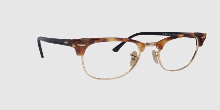  Leopard print Full frame Browline Eyeglasses for Men and Women