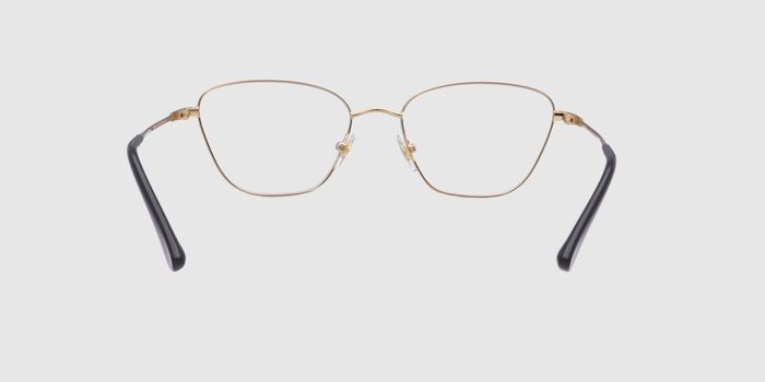  Black and gold Full frame Butterfly Eyeglasses for Women