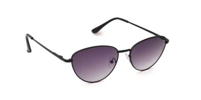  Black Tinted Cateye Prescription Sunglasses for Women