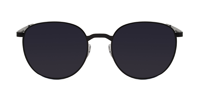 Alf Black Tinted Round Sunglasses S12B3773 1150