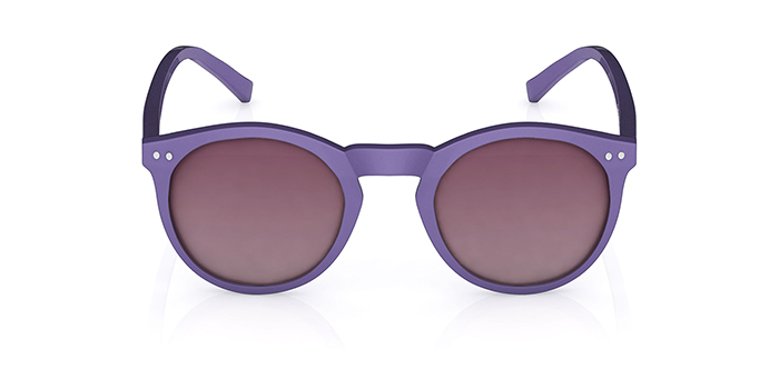 FASTRACK Smoke Gradient Round Sunglasses for Men
