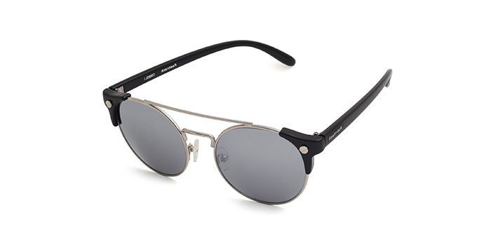 FASTRACK Silver Mirror Round Sunglasses for Men