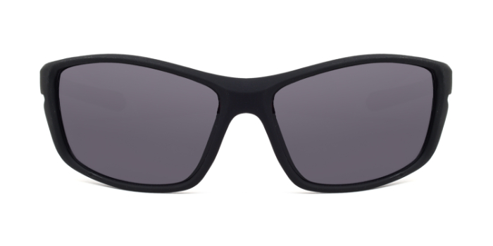  Black Tinted Wraparound Sunglasses for Men