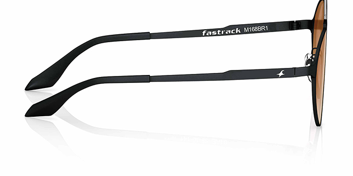 FASTRACK Brown Gradient Aviator Sunglasses for Men